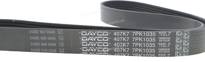 Dayco 7PK1035
