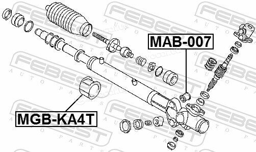 Febest MGB-KA4T