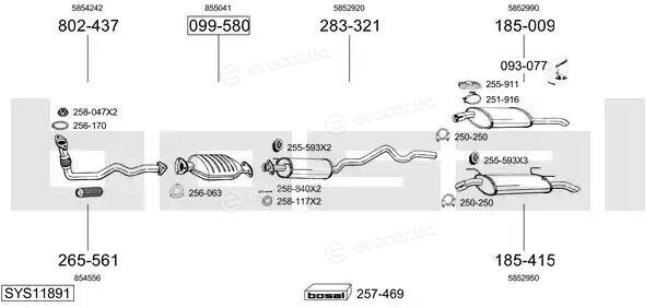 Bosal SYS11891