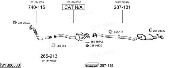 Bosal SYS00500