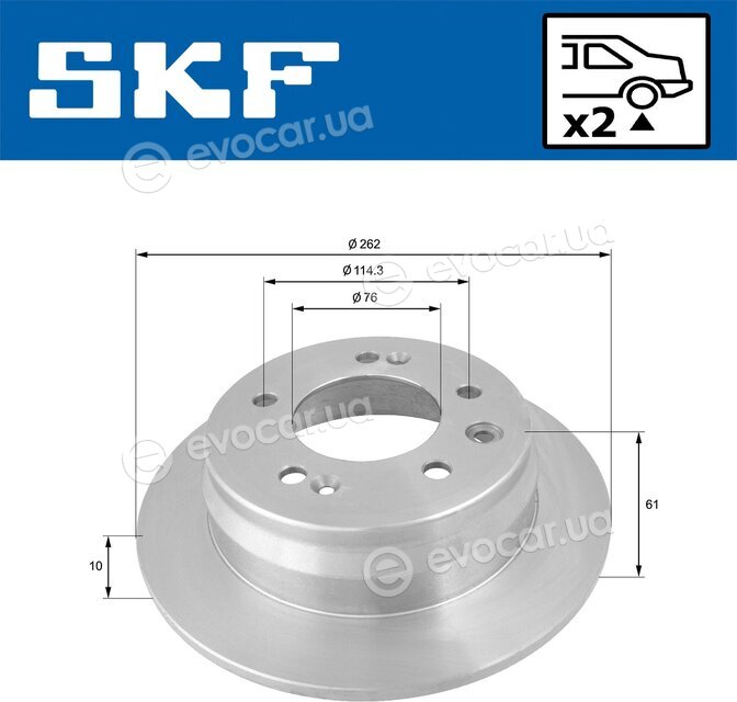 SKF VKBD 90186 S2