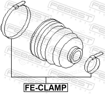 Febest FE-CLAMP