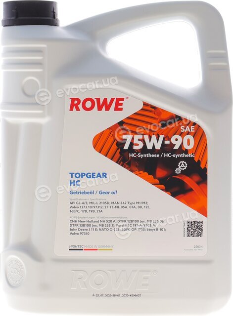 Rowe 25034-0050-99