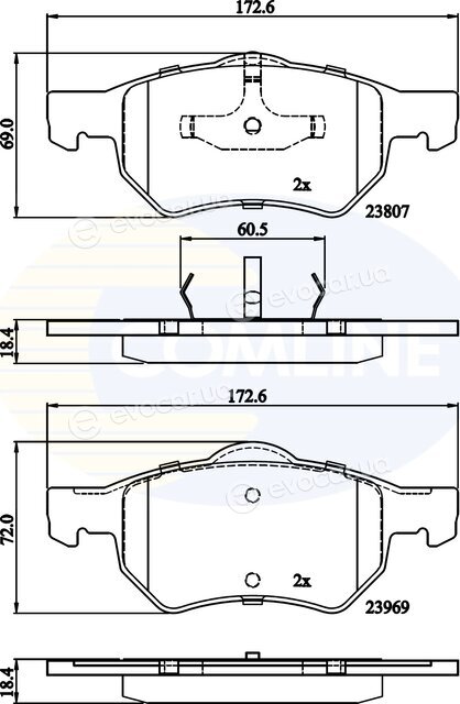 Comline CBP02222