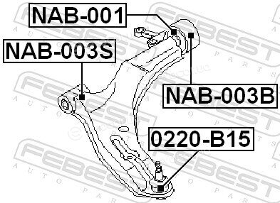 Febest 0220-B15