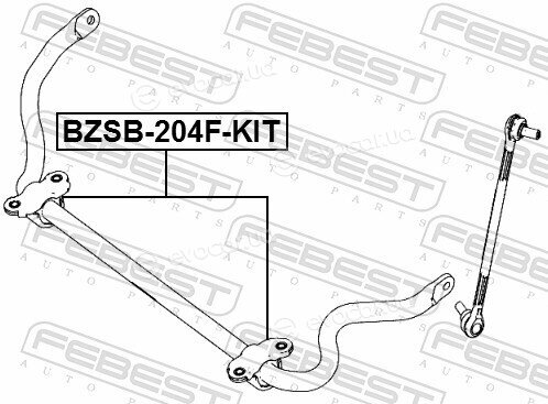 Febest BZSB-204F-KIT