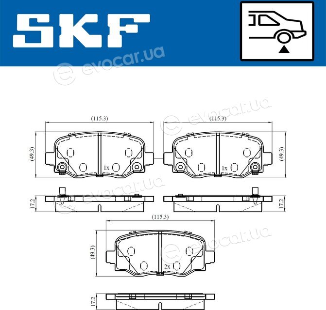 SKF VKBP 90569 A