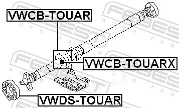 Febest VWCB-TOUAR