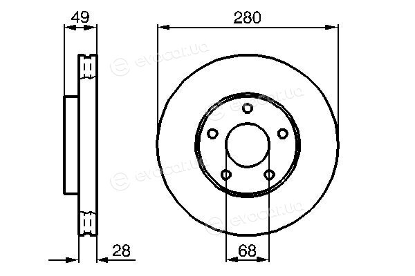 Bosch 0 986 479 B61