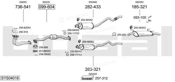 Bosal SYS04016