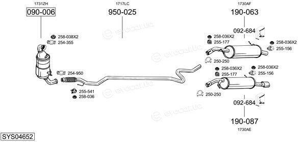 Bosal SYS04652