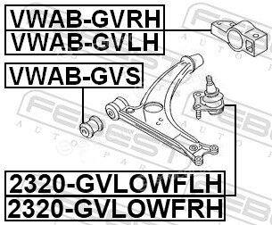 Febest VWAB-GVLH