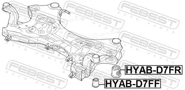 Febest HYAB-D7FF