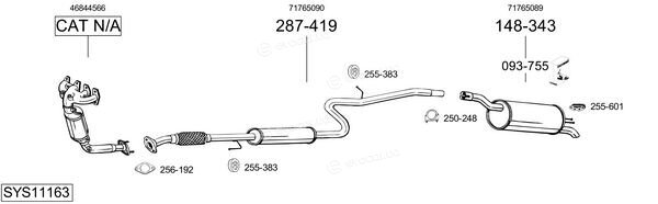 Bosal SYS11163