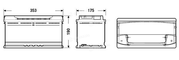 Exide EA1000