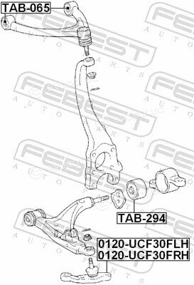 Febest 0120-UCF30FLH