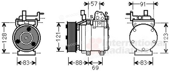 Van Wezel 8200K258