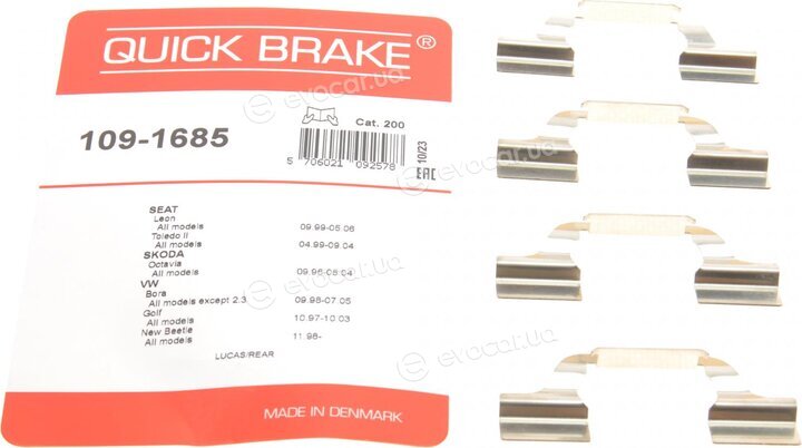 Kawe / Quick Brake 109-1685