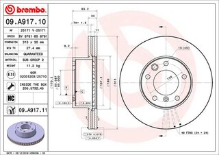 Brembo 09.A917.11