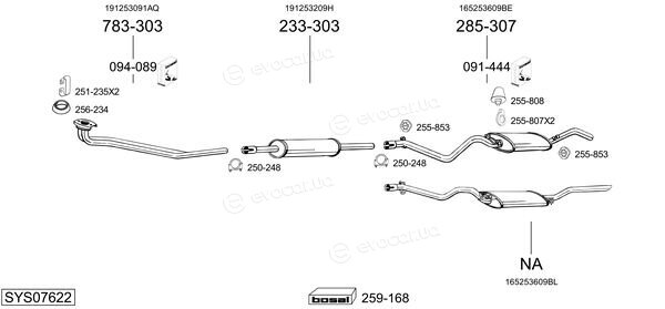 Bosal SYS07622