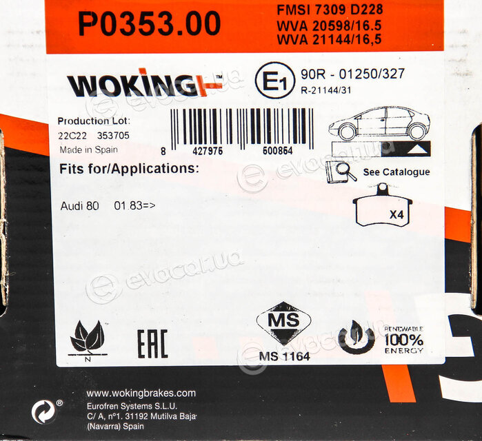 Woking P0353.00