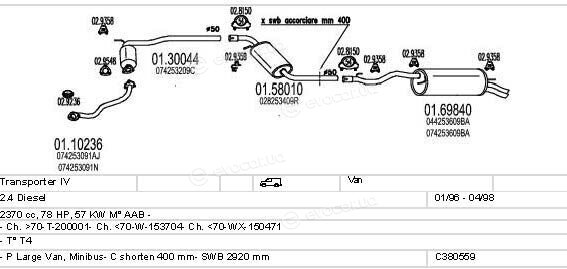 MTS C380559002523