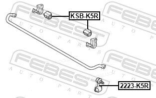 Febest KSB-K5R