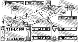 Febest TSB-LC102