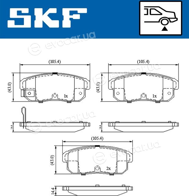 SKF VKBP 90620 A