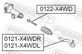 Febest 0122-X4WD