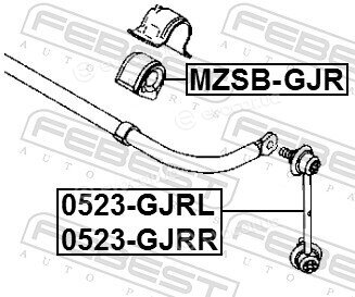 Febest MZSB-GJR