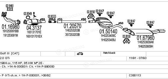 MTS C380113002913