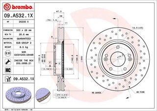 Brembo 09.A532.1X