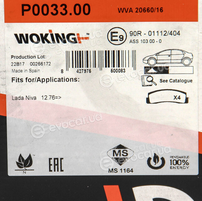 Woking P0033.00