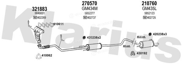 Klarius 391269E