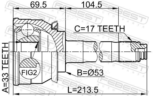 Febest 0610-007