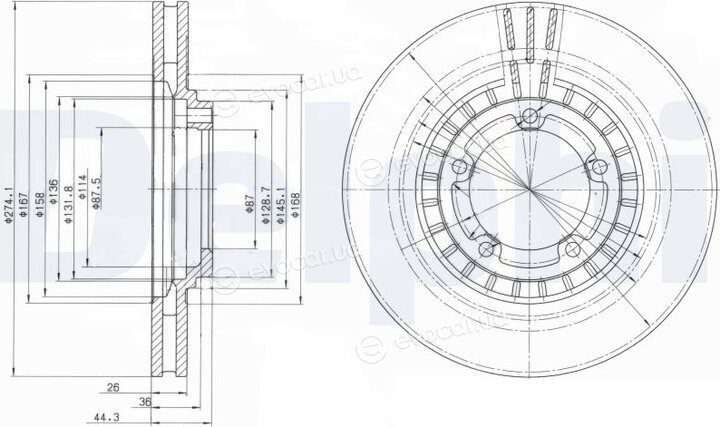 Delphi BG4134