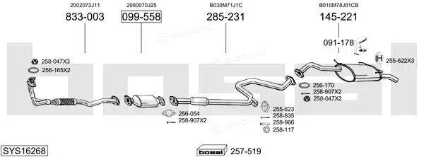 Bosal SYS16268