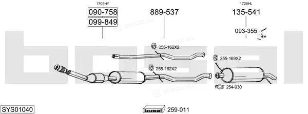 Bosal SYS01040