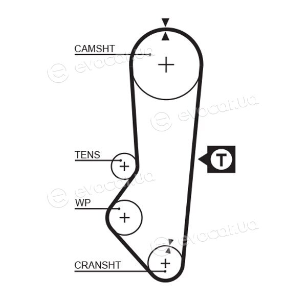 Gates K015357XS