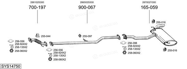 Bosal SYS14750