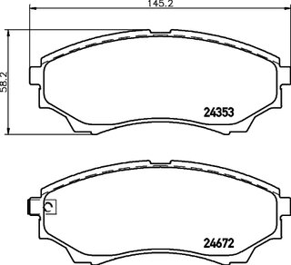 Hella Pagid 8DB 355 012-381