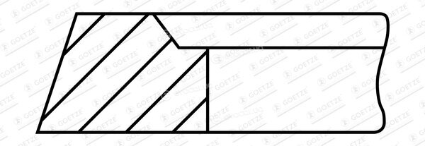 Goetze 2.0mm 005IW CR P GOE13