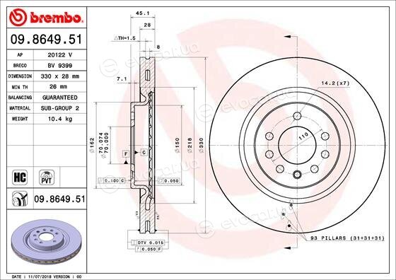 Brembo 09.8649.51