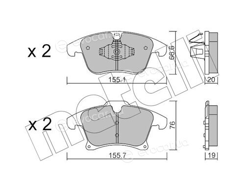 Metelli 22-1039-1