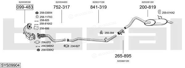 Bosal SYS09904