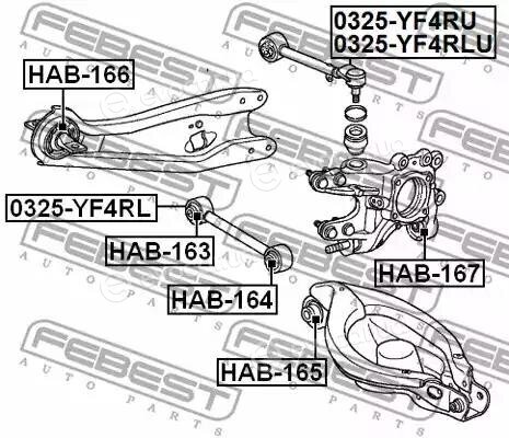 Febest HAB-167