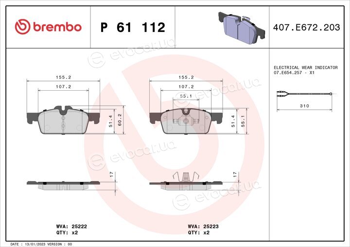 Brembo P 61 112