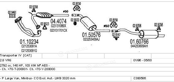 MTS C380586002549