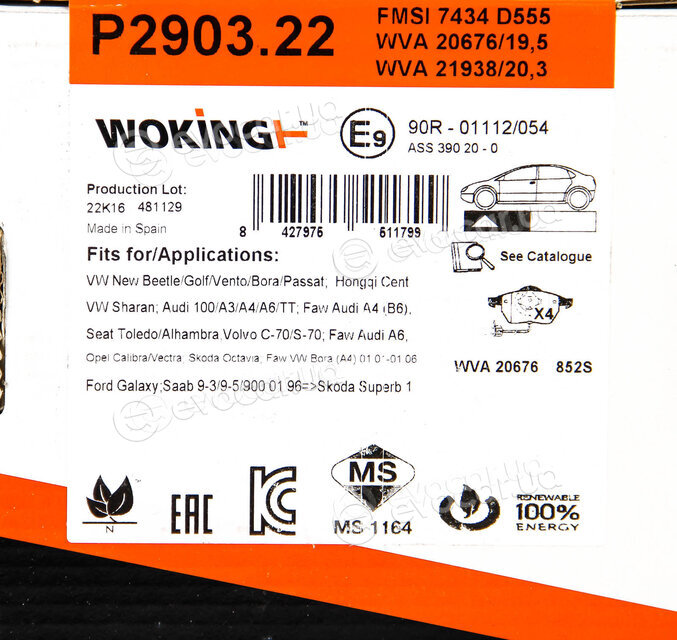 Woking P2903.22